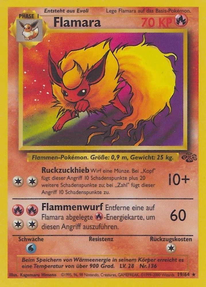 Flamara - Pokémon TCG
